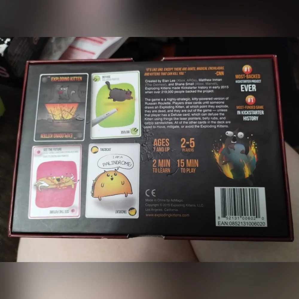 Exploding Kittens First Edition (Limited) - Picture 2 of 3